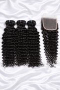 Deep Wave Bundle Curly Set + Closure